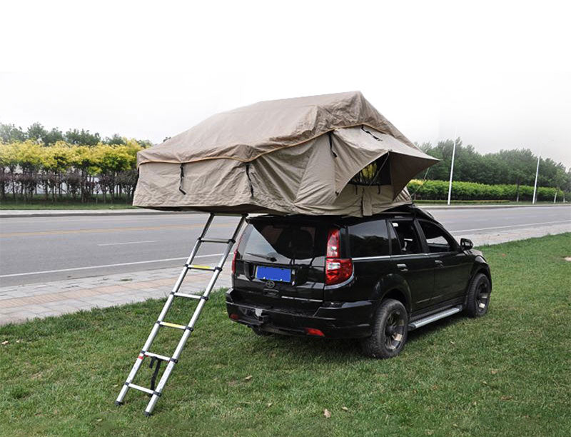 suv roof tent Extra Long Size Roof Top Tent 4 Person SUV Soft Shell Roof Top Tent wi – EAGLESIGHT