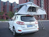2 Layers Canvas Soft Shell Roof Top Tent Foldable SUV Aluminum Frame Roof Top Tent