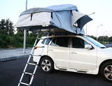 2 Layers Canvas Soft Shell Roof Top Tent Foldable SUV Aluminum Frame Roof Top Tent