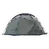 Spacious Waterproof Wind-Resist Free-standing 8-person Geodesic Tent Semisphere Tent with Chinmeny Jacket Tent OEM ODM