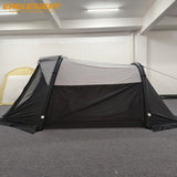 Inflatable Camping Tent Quick Open 3~5 Person 4 Seasons One Room Waterproof Portable Easy Set Outdoor Family Air Tent
