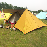 Large Family Camping Tent with 2 Bedrooms 1 Living Room OEM ODM Outdoor Family Tent Luxury Camping Tarp